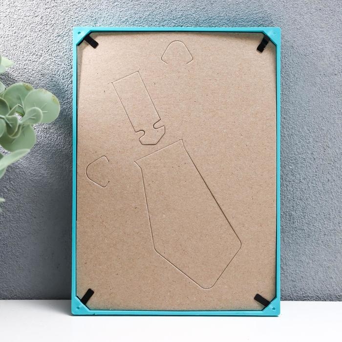 Фоторамка пластик L-1 10х15 см бирюзовый (пластиковый экран) Фоторамка пластик L-1 10х15 см бирюзовый (пластиковый экран)