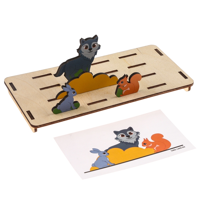 Головоломка. Повтори по образцу «Лес» Головоломка. Повтори по образцу «Лес»