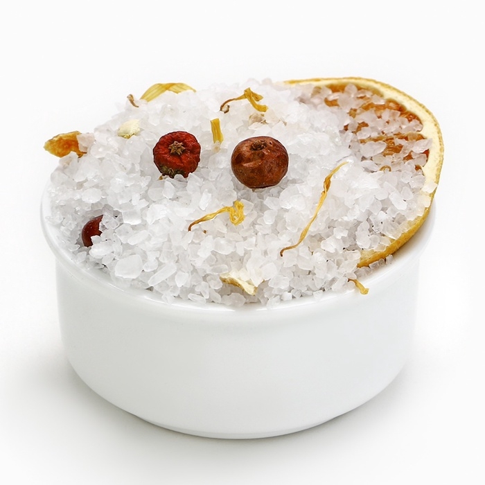 Соль для ванны с апельсином и цедрой мандарина, 400 г, Новый Год Соль для ванны с апельсином и цедрой мандарина, 400 г, Новый Год