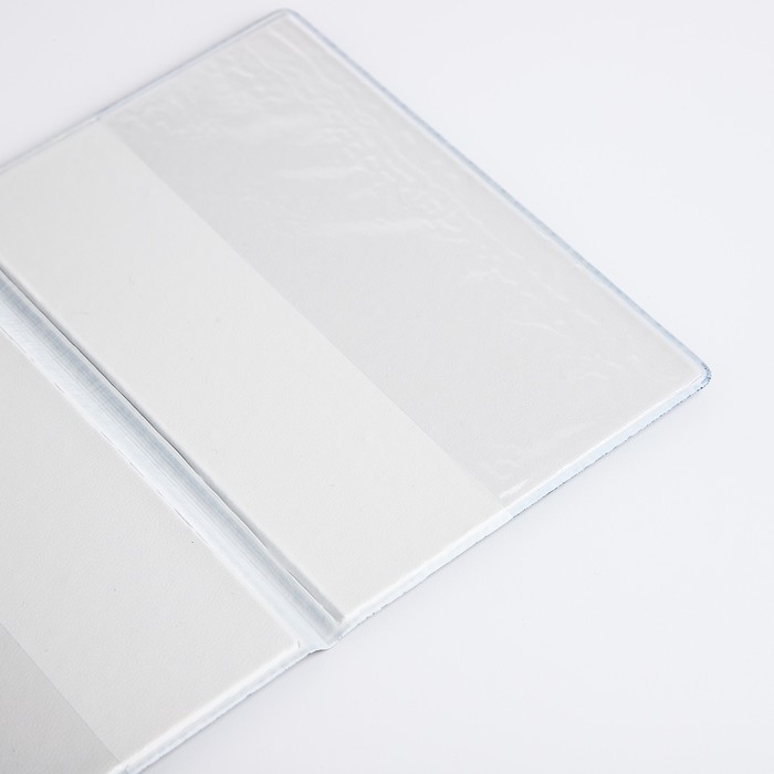 Обложка для паспорта, цвет синий Обложка для паспорта, цвет синий