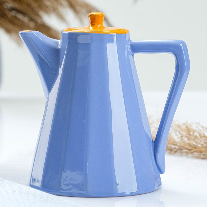 Кофейник  Кофейник "Ностальгия" 0,7л / 12х16см, радуга МИКС