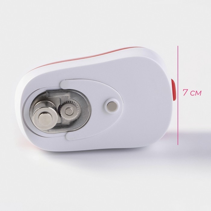 Нож консервный электрический Доляна «Чудо», 12×7×6,5 см, цвет красный Нож консервный электрический Доляна «Чудо», 12×7×6,5 см, цвет красный