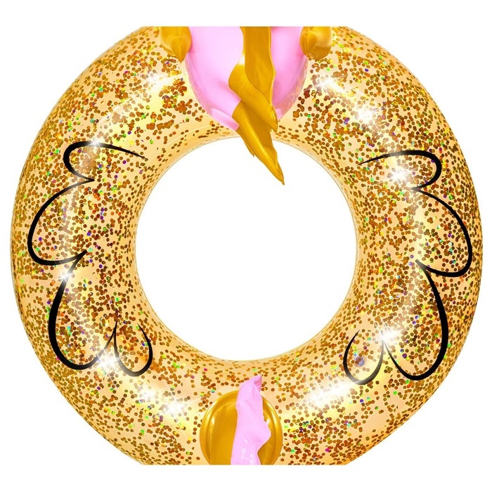 Круг для плавания Glitter Seahorse Swim Ring, 115 х 104 см, 36305