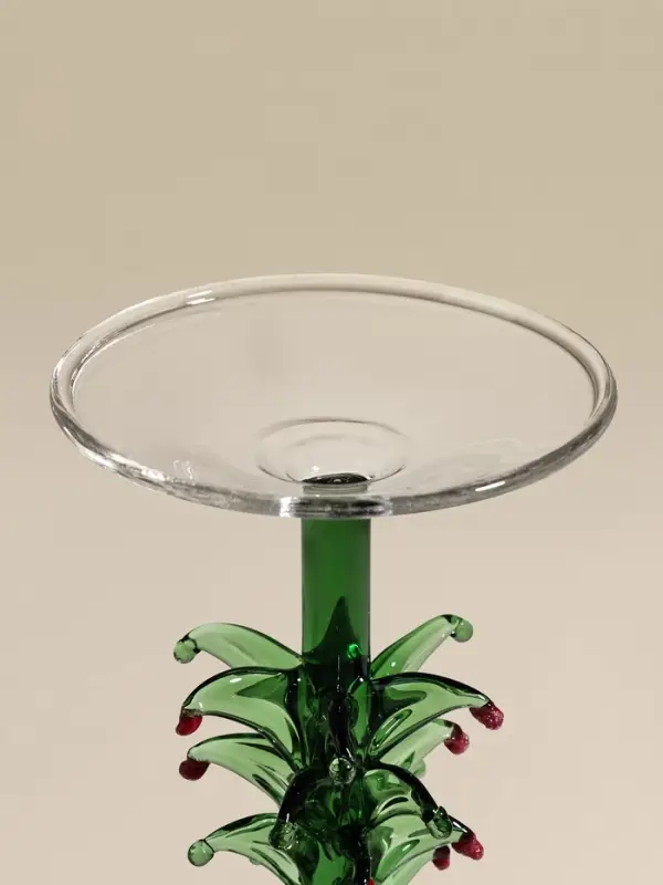 Бокал для вина Бокал для вина "Елочный", зеленый 8х20,5 см