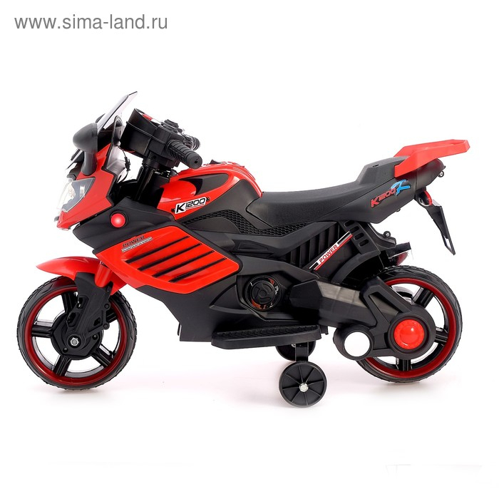 Детский электромобиль «Спортбайк», цвет красный Детский электромобиль «Спортбайк», цвет красный