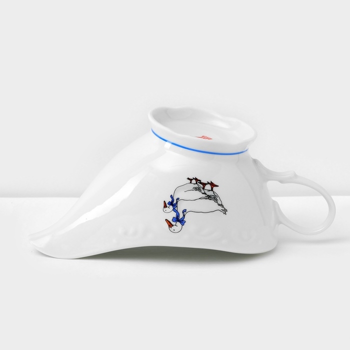 Сервиз фарфоровый столовый &laquo;Гуси&raquo;, 48 предметов