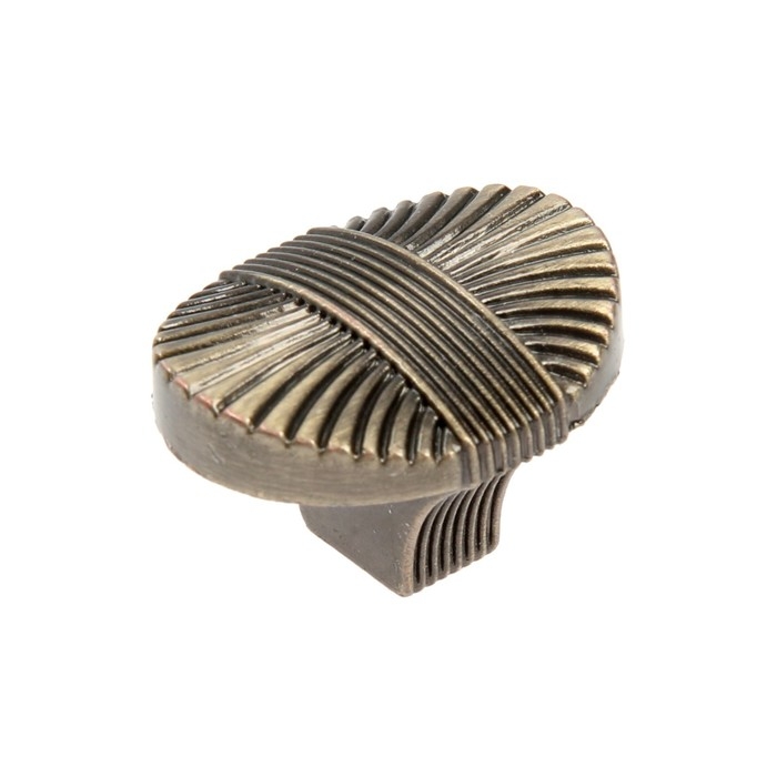 Ручка кнопка CAPPIO, цинк, d=35 мм, цвет бронза Ручка кнопка CAPPIO, цинк, d=35 мм, цвет бронза