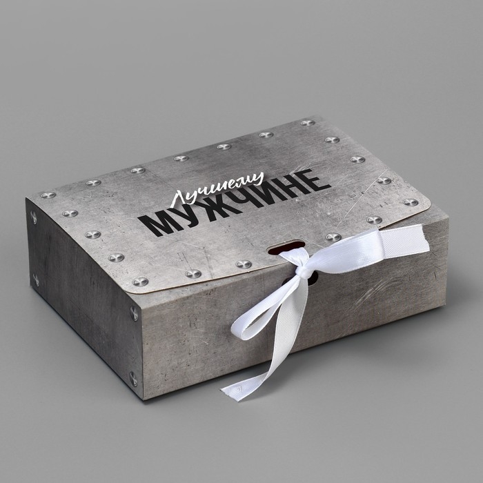 Коробка подарочная складная, упаковка, «Лучшему мужчине», 16.5 х 12.5 х 5 см Коробка подарочная складная, упаковка, «Лучшему мужчине», 16.5 х 12.5 х 5 см