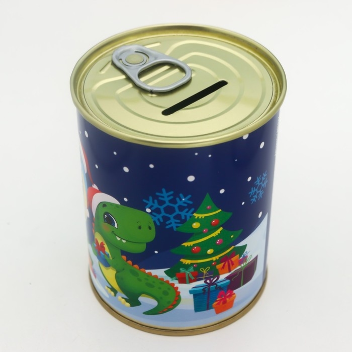 Копилка-банка металл  Копилка-банка металл "Коплю на подарочки самому себе"