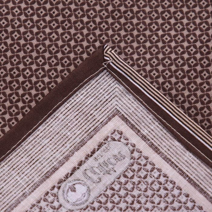 Платок носовой мужской 28х28см, 12шт, рис 21148-3 коричневый, ситец 100г/м хл100% Платок носовой мужской 28х28см, 12шт, рис 21148-3 коричневый, ситец 100г/м хл100%