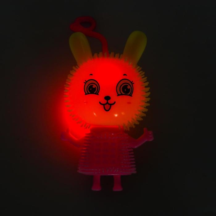 Ёжка «Зайка» световой, цвета МИКС Ёжка «Зайка» световой, цвета МИКС