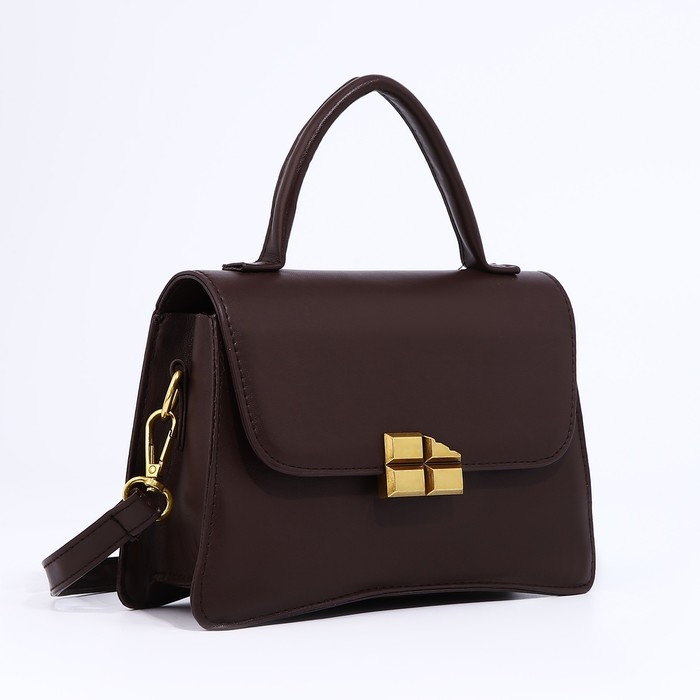 Сумка-мессенджер на магните, цвет коричневый Сумка-мессенджер на магните, цвет коричневый