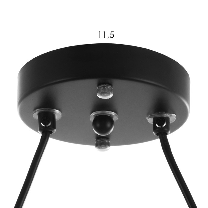 Светильник BayerLux Светильник BayerLux "Сигма" 5хG9 40Вт черный 100х12х100см