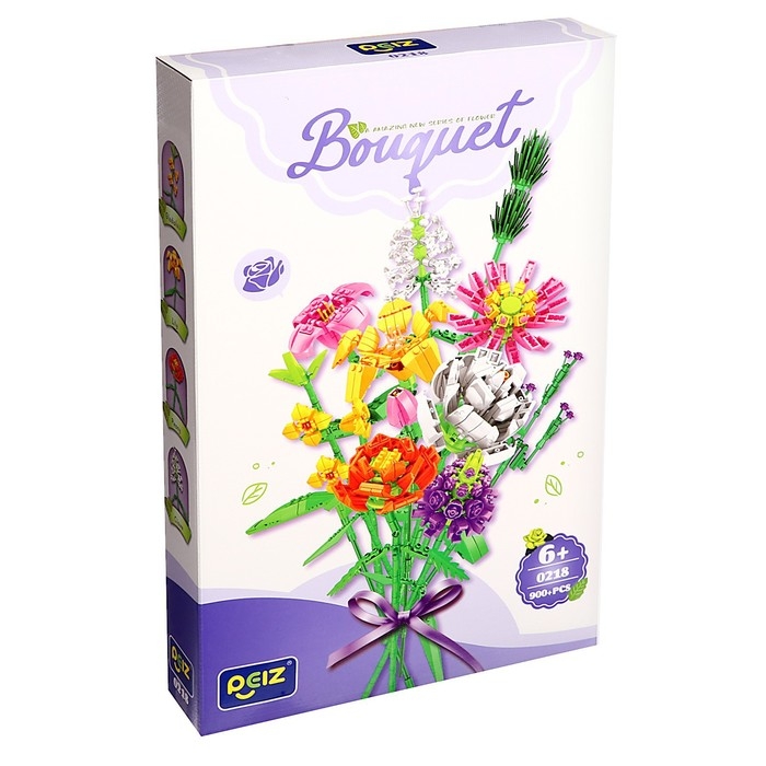 Конструктор Букет «Любимый», 900 деталей Конструктор Букет «Любимый», 900 деталей