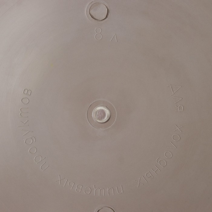 Таз круглый хозяйственный, 8 л, цвет МИКС Таз круглый хозяйственный, 8 л, цвет МИКС