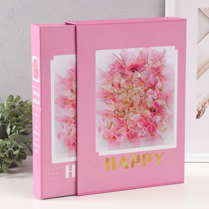 Фотоальбом на 200 фото 15х21 Фотоальбом на 200 фото 15х21 "Букет" МИКС 33х23,5х5,5 см