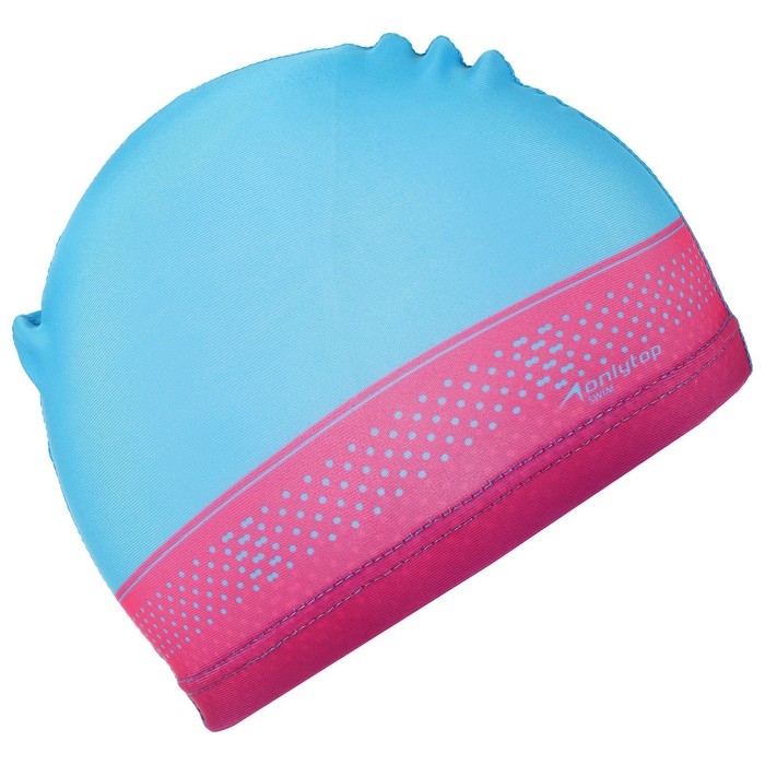 Шапочка для плавания детская ONLYTOP Swim, тканевая, обхват 46-52 см Шапочка для плавания детская ONLYTOP Swim, тканевая, обхват 46-52 см