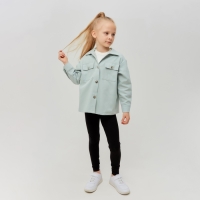 Рубашка для девочки MINAKU: Casual collection KIDS цвет мятный, рост 146