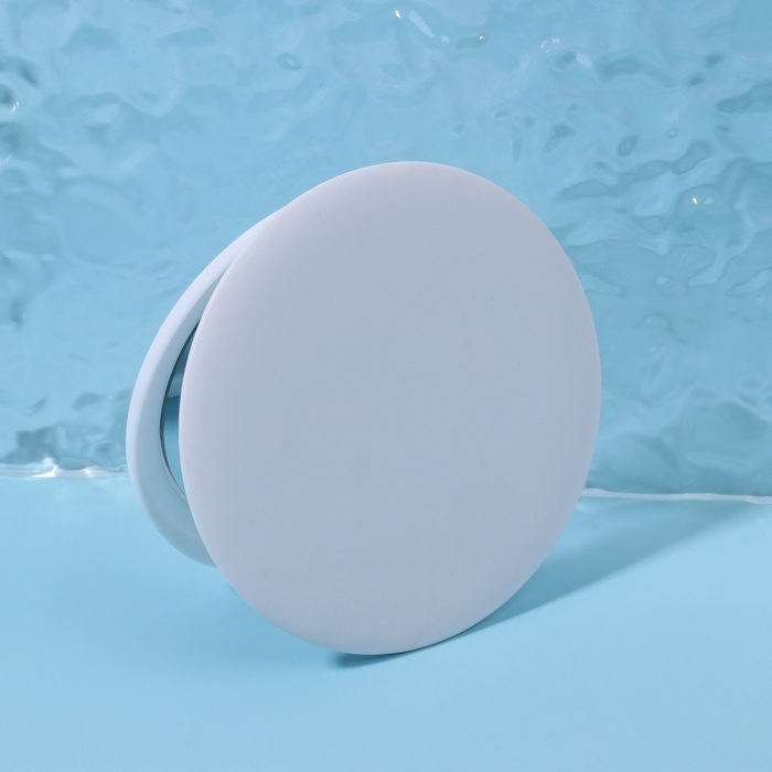 Зеркало складное, d 7,5 см, цвет белый Зеркало складное, d 7,5 см, цвет белый