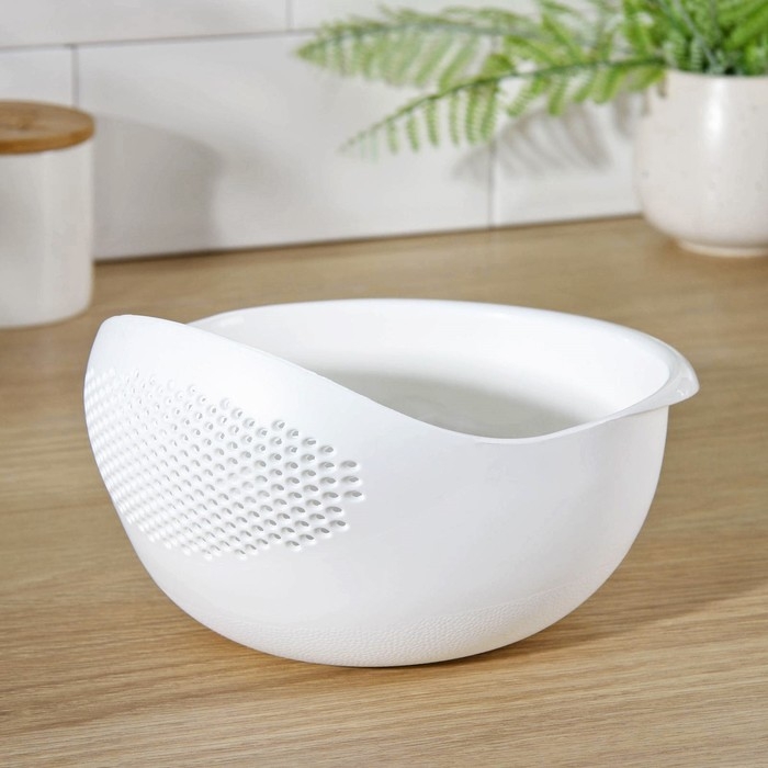 Дуршлаг кухонный Доляна «Радуга», 22×16,5×12 см, цвет МИКС Дуршлаг кухонный Доляна «Радуга», 22×16,5×12 см, цвет МИКС