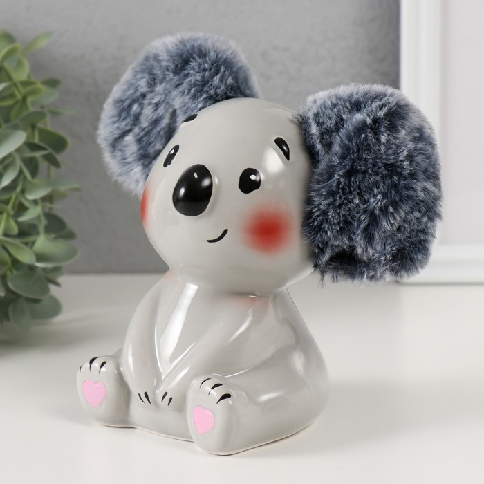 Копилка керамика Копилка керамика "Милая коала" 14х10х15 см