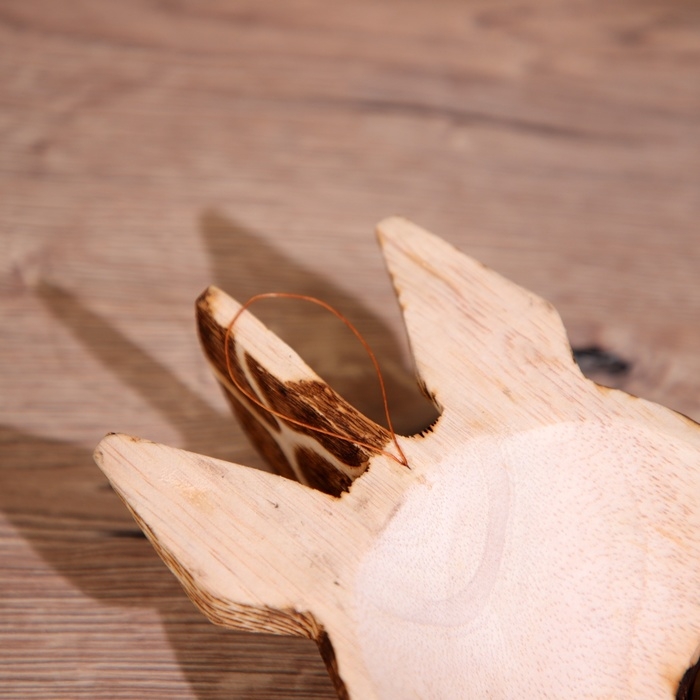 Маска Маска "Жираф" дерево 27 см