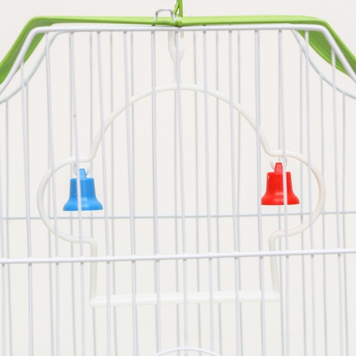 Клетка для птиц укомплектованная Bd-1/4f, 30 х 23 х 39 см, зелёная Клетка для птиц укомплектованная Bd-1/4f, 30 х 23 х 39 см, зелёная