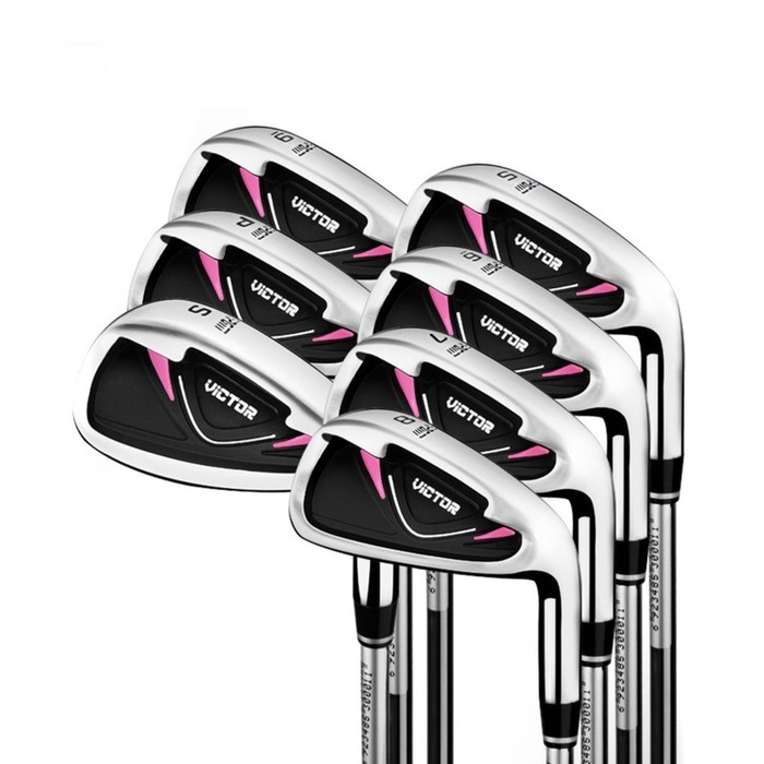 Набор клюшек для гольфа Набор клюшек для гольфа "Victor" PGM, 12 шт, для девушек, сумка в комплекте