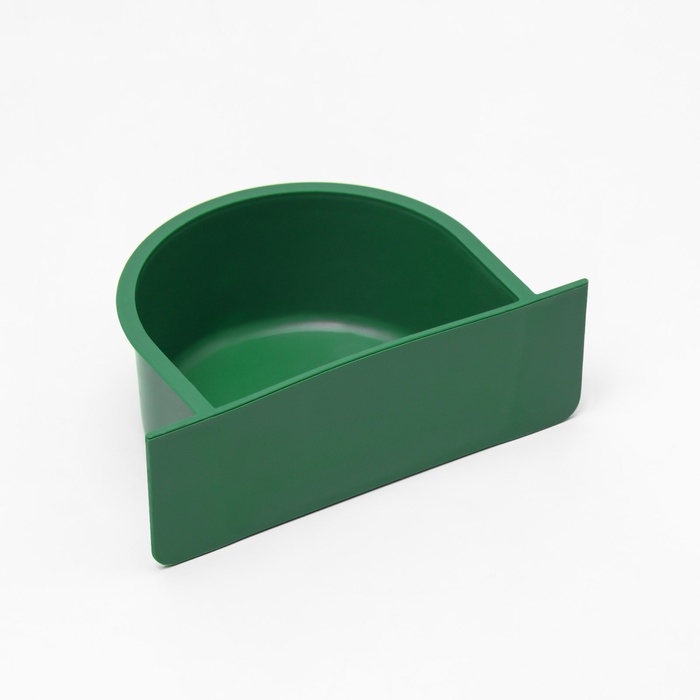 Кормушка для птиц 10,6 х 8,3 х 3,6 см, зeлёная Кормушка для птиц 10,6 х 8,3 х 3,6 см, зeлёная