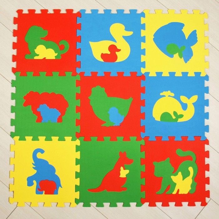 Мягкий пол универсальный «Животные» Мягкий пол универсальный «Животные»