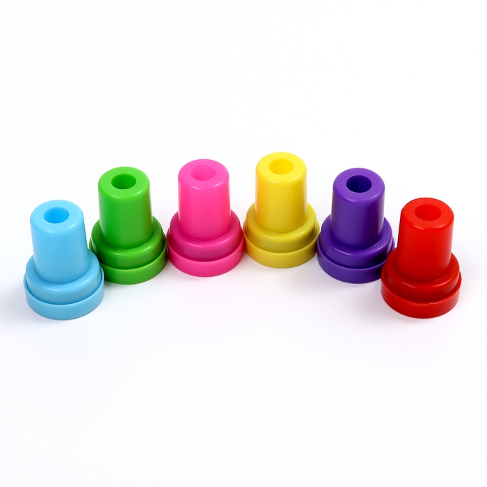 Печать цветная «Весёлые единороги», набор 6 шт., МИКС