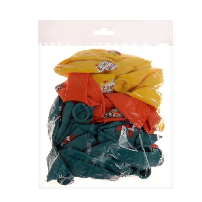 Воздушный шар латексный 12 Воздушный шар латексный 12" «Животные», 25 шт., МИКС