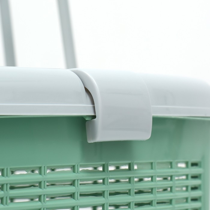 Корзина 47х36х27,5 см, оливковый Корзина 47х36х27,5 см, оливковый