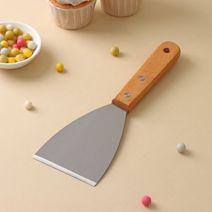 Лопатка - скребок Доляна, 23×7,5 см Лопатка - скребок Доляна, 23×7,5 см