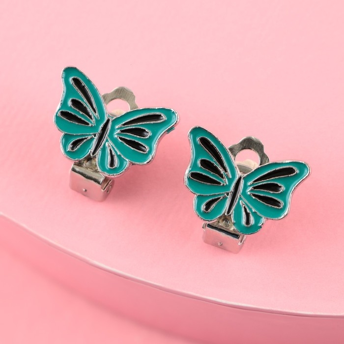 Серьги клипсы детские «Мисс вселенная» Серьги клипсы детские «Мисс вселенная»