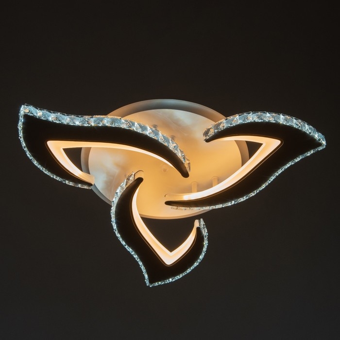 Люстра с ПДУ Люстра с ПДУ "Блейд" 3хLED 78Вт 3000-6000К RGB белый 57х57х10см