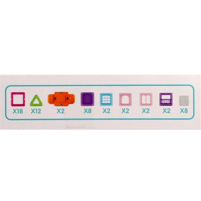 Конструктор магнитный «Мини магический магнит», 56 деталей Конструктор магнитный «Мини магический магнит», 56 деталей