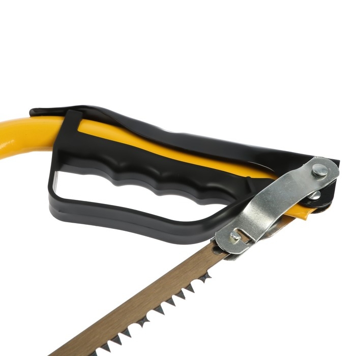 Пила лучковая ТУНДРА, Пила лучковая ТУНДРА, "волчий зуб" для быстрого пила по сухой и мокрой древесине, 300 мм