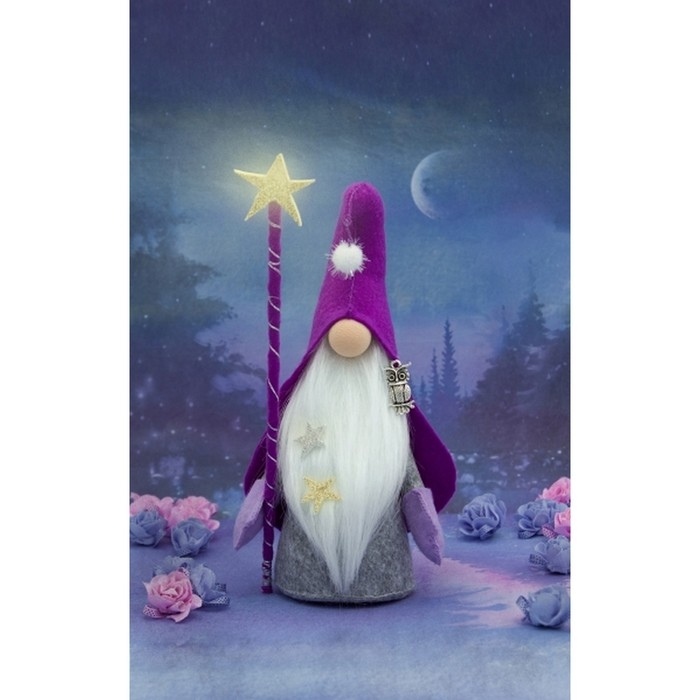 Набор для изготовления игрушки «Волшебный гном», рост — 17 см Набор для изготовления игрушки «Волшебный гном», рост — 17 см