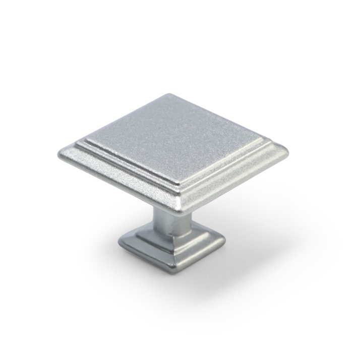 Ручка кнопка ТУНДРА РК119SN, матовый никель Ручка кнопка ТУНДРА РК119SN, матовый никель