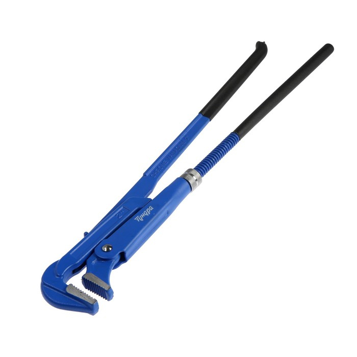 Ключ трубный рычажный ТУНДРА, плоский зажим 90°, раскрытие до 65 мм, №3, 2 Ключ трубный рычажный ТУНДРА, плоский зажим 90°, раскрытие до 65 мм, №3, 2"