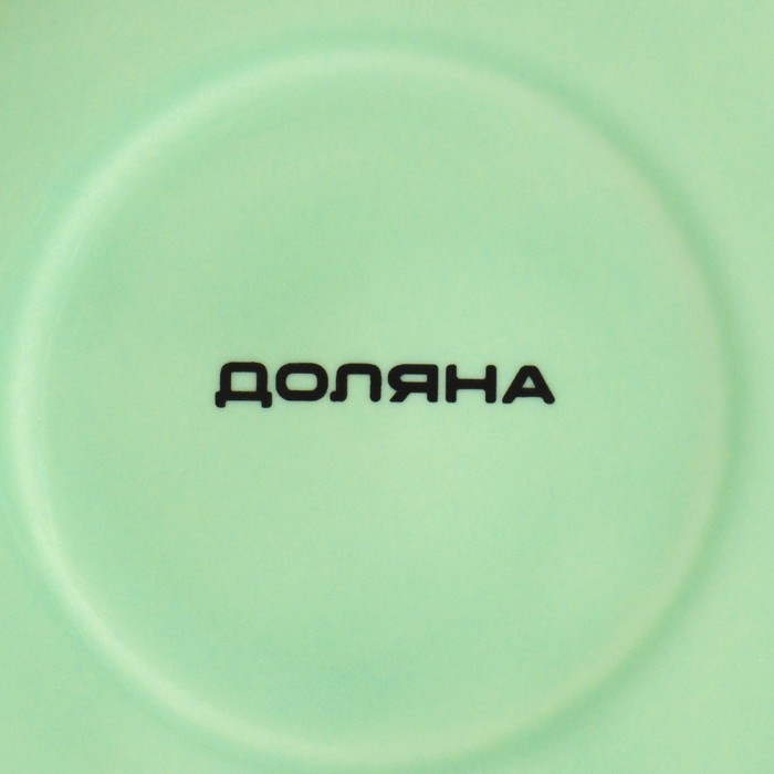 Чайная пара фарфоровая Доляна «Вивьен», 2 предмета: чашка 200 мл, блюдце d=15 см, цвет зелёный Чайная пара фарфоровая Доляна «Вивьен», 2 предмета: чашка 200 мл, блюдце d=15 см, цвет зелёный