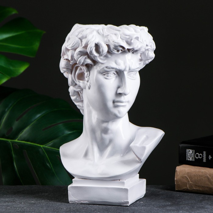 Ваза Ваза "Давид" белая, 2,1 л