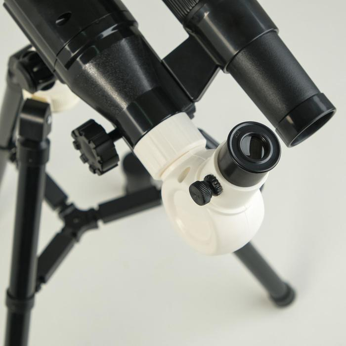 Телескоп Телескоп "Юный астроном" кратность х40, белый