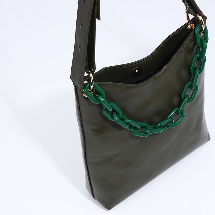 Кросс-боди на магните, цвет зелёный Кросс-боди на магните, цвет зелёный