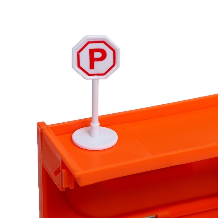 Парковка &laquo;Город&raquo;, в кейсе с металлическими машинками