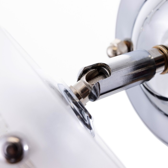 Бра 2017/1CR E27 60Вт хром 15х11х17 см