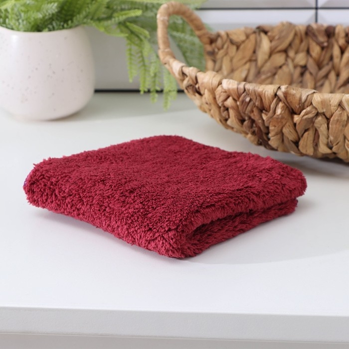 Салфетка универсальная Доляна, 400 г/м², 1 шт, 30×30 см, микрофибра, с оверлоком Салфетка универсальная Доляна, 400 г/м², 1 шт, 30×30 см, микрофибра, с оверлоком