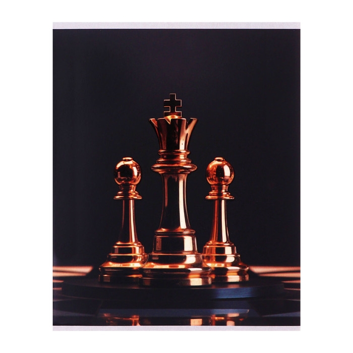 Тетрадь 96 листов в клетку Calligrata Тетрадь 96 листов в клетку Calligrata "Шахматы", обложка мелованный картон, матовая ламинация + выборочный УФ-лак, блок офсет МИКС