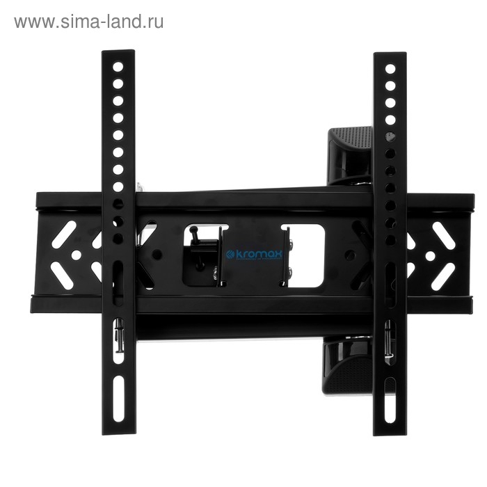 Кронштейн Kromax PIXIS-XS, для ТВ, наклонно-поворотный, 22-55 Кронштейн Kromax PIXIS-XS, для ТВ, наклонно-поворотный, 22-55", 95-423 мм от стены, черный